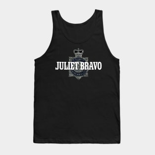 Juliet Bravo TV Show Logo with Badge Tank Top